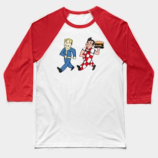 Vault Boy, Bob's Big Boy by Pollux Baseball T-Shirt